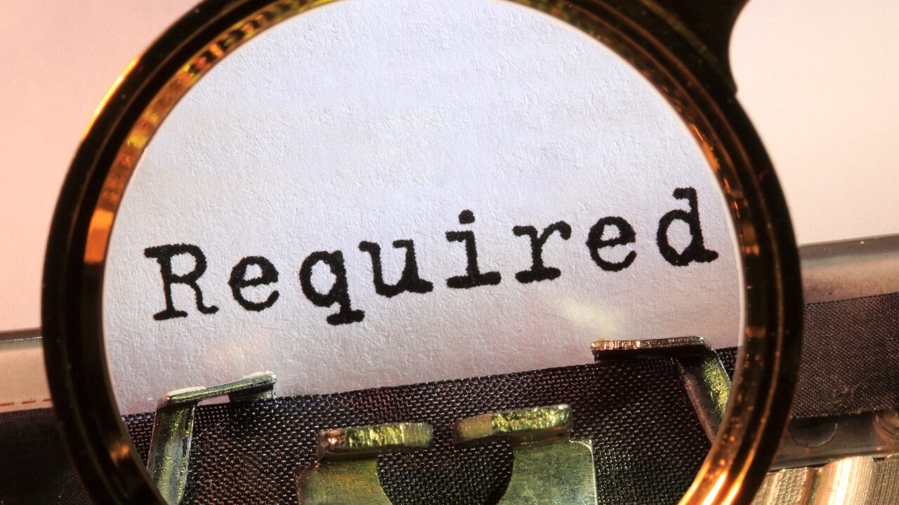 required 