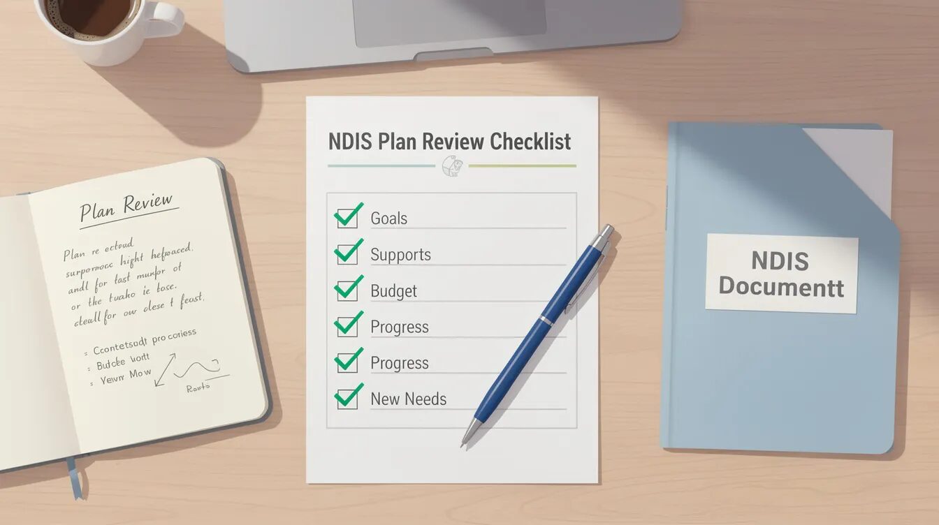 ndis plan review checklist
