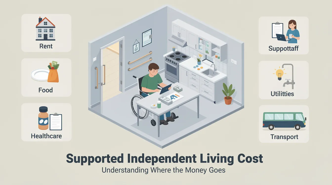 supported independent living cost
