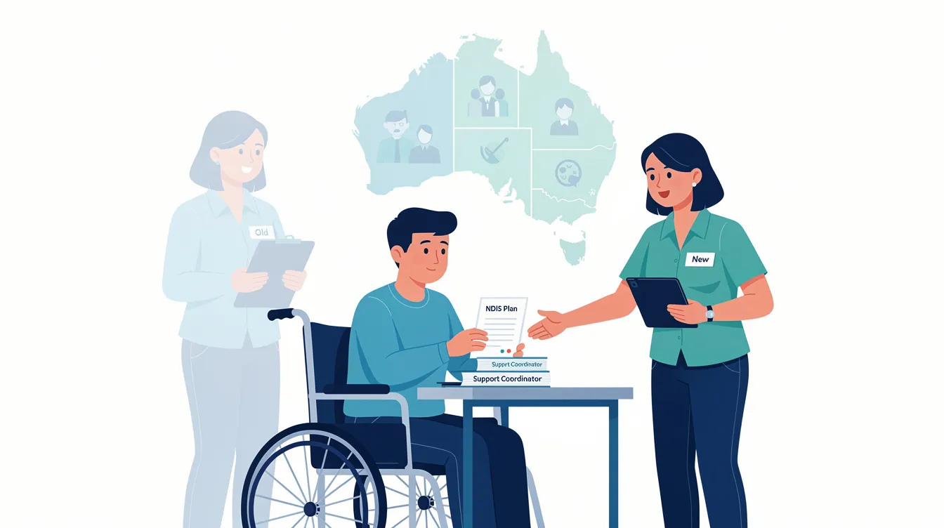 change ndis support coordinator