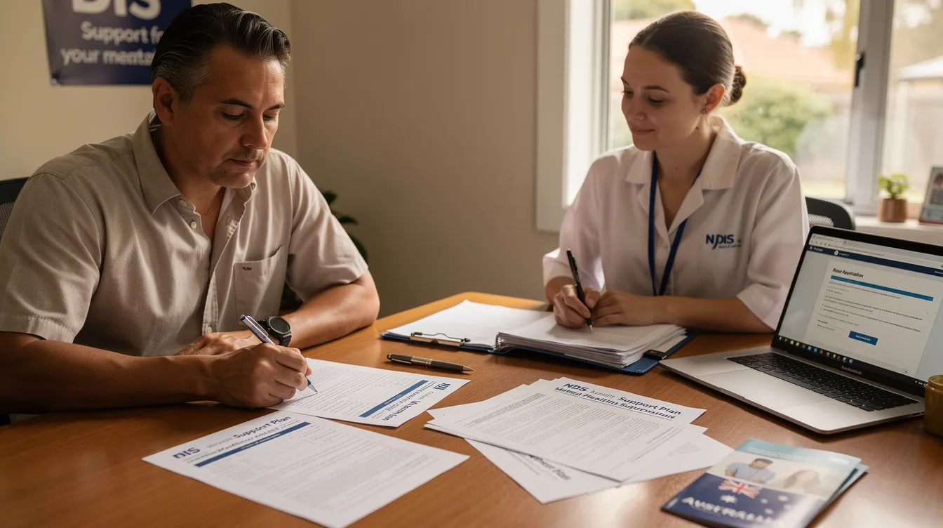 apply for ndis mental health